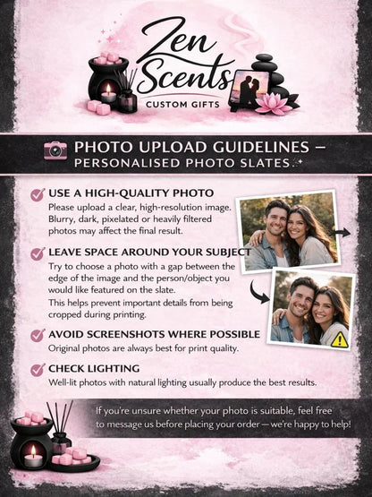Custom Photo Slate