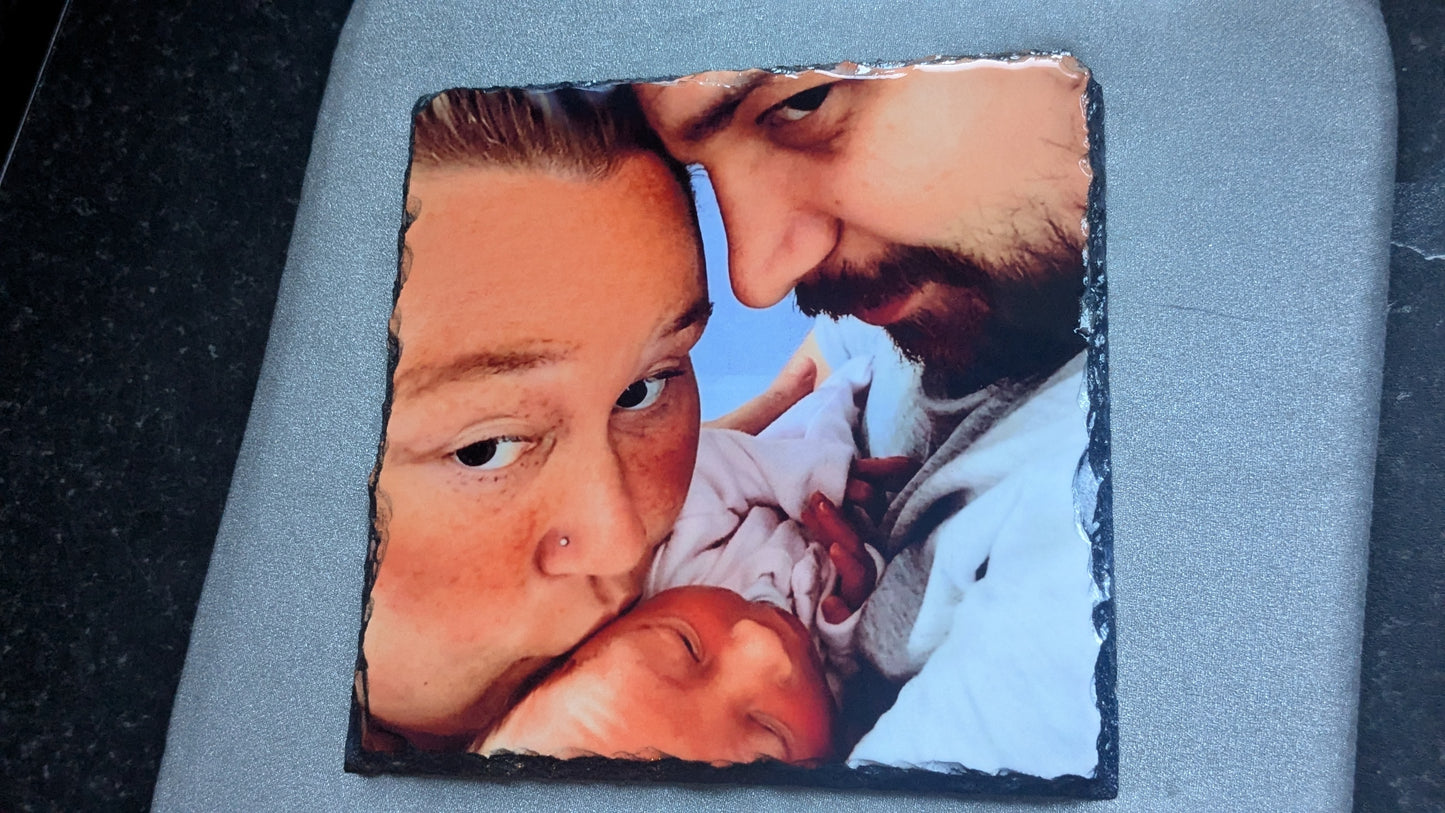 Custom Photo Slate